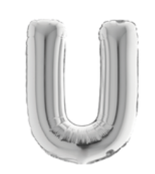 We Party & Grabo Foil Letters