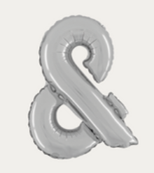 We Party & Grabo Foil Letters