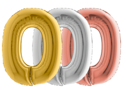 40" Foil Balloon Numbers-We Party & Grabo