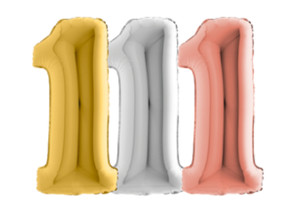 40" Foil Balloon Numbers-We Party & Grabo