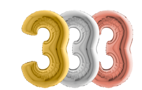 40" Foil Balloon Numbers-We Party & Grabo
