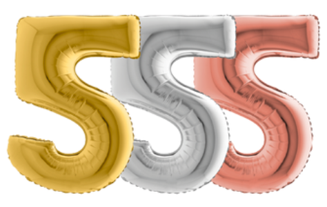 40" Foil Balloon Numbers-We Party & Grabo