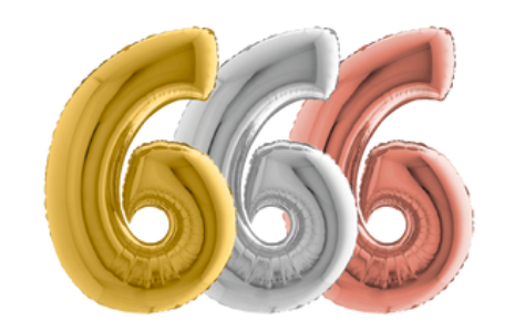40" Foil Balloon Numbers-We Party & Grabo