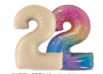40" Foil Balloon Numbers-We Party & Grabo