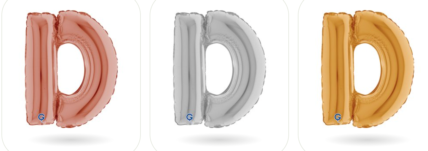 14" Foil Letters-We Party