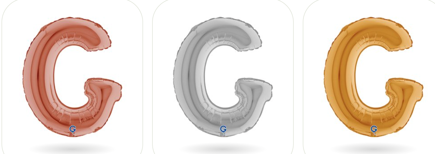 14" Foil Letters-We Party