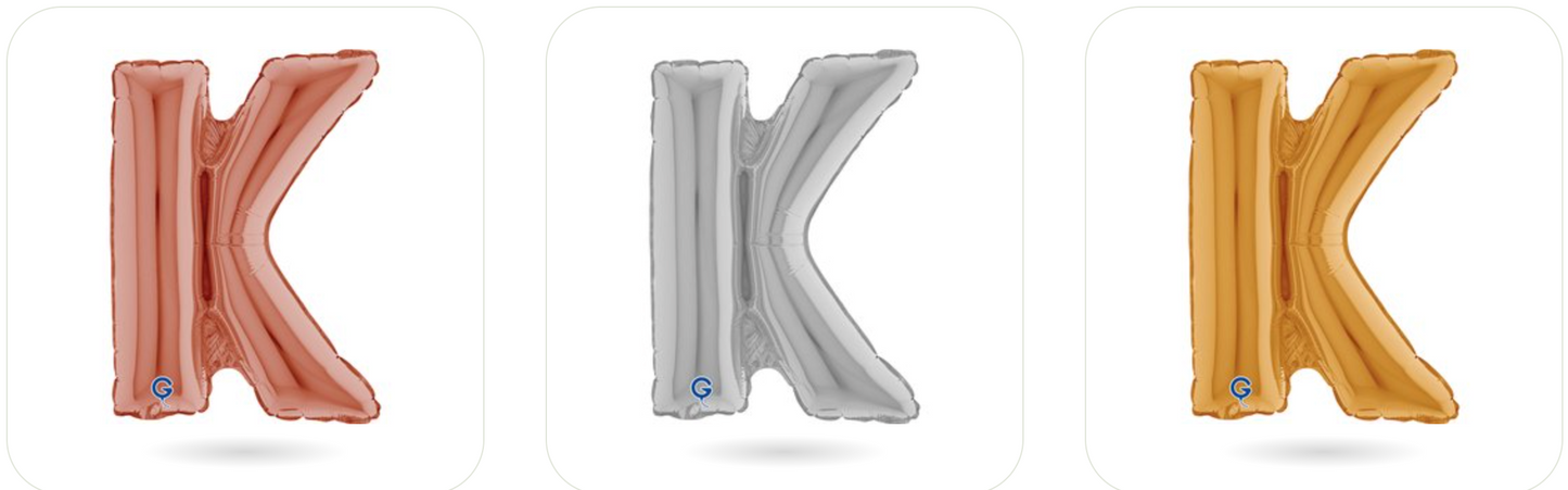 14" Foil Letters-We Party