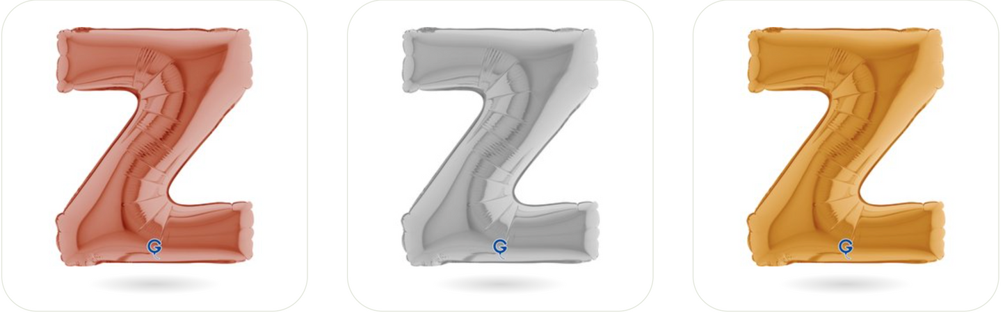 14" Foil Letters-We Party