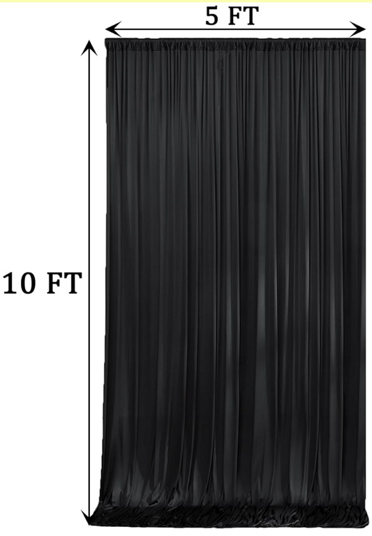 Draped & Shimmer Wall Backdrop Rentals