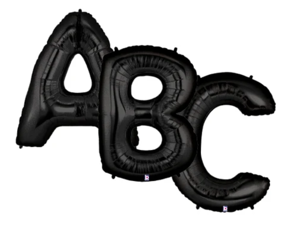 We Party & Grabo Foil Letters