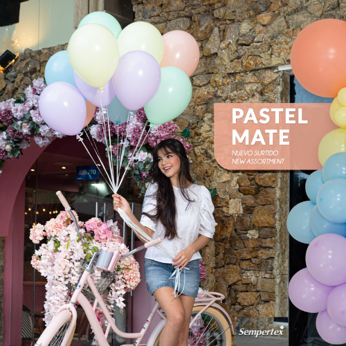 Sempertex Balloons - Pastel Matte Muse