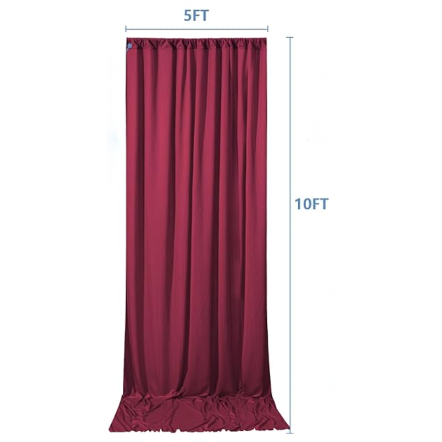 Draped & Shimmer Wall Backdrop Rentals